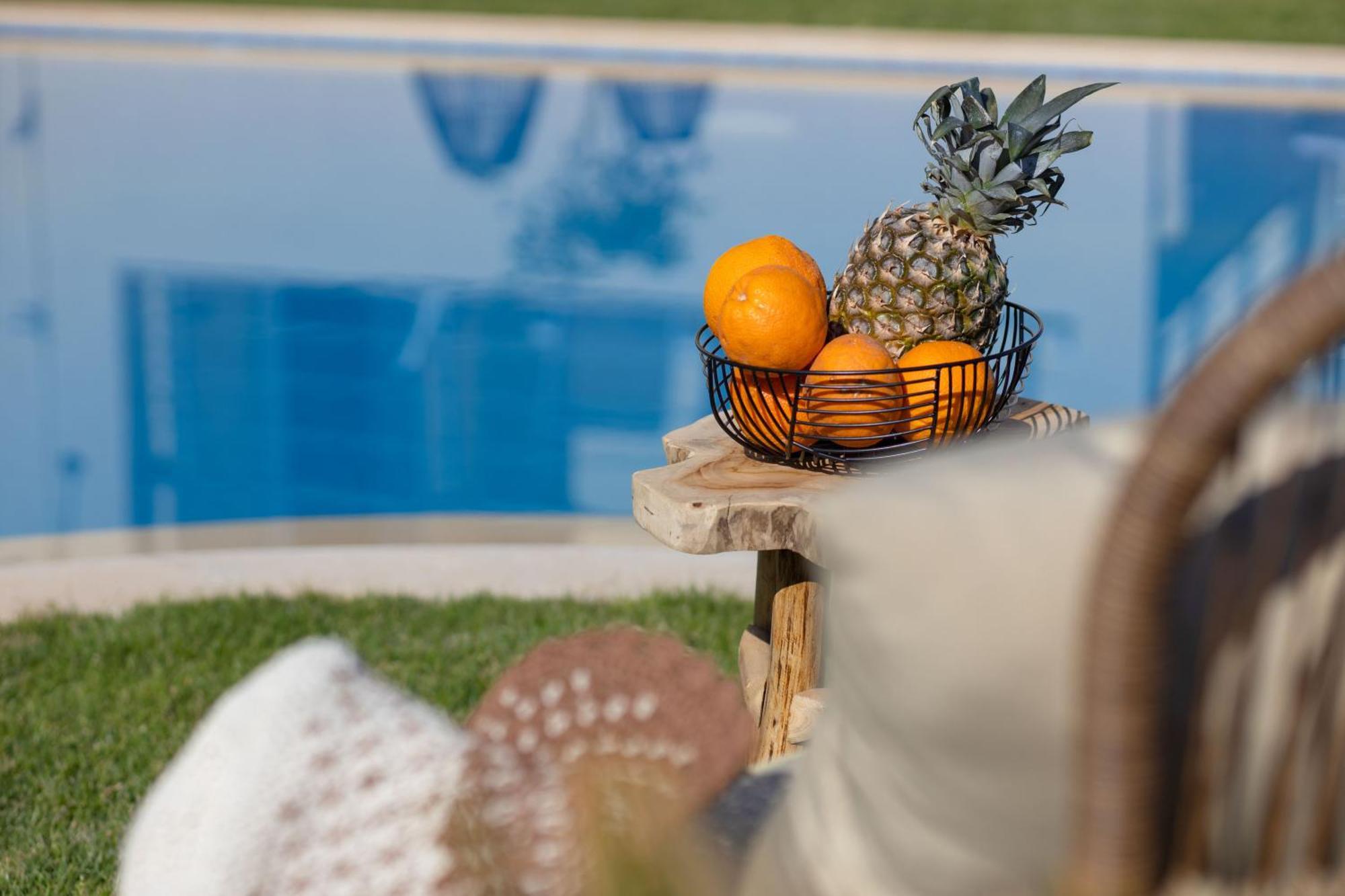 Oak Wood - Sea View Exclusive Maisonette Sfakaki Bagian luar foto